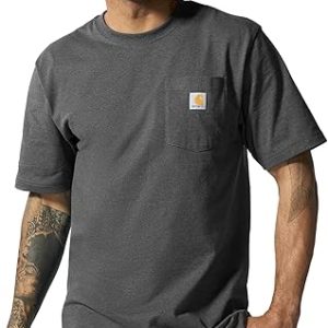 Carhartt Men's Loose Fit Heavyweight Short-Sleeve Pocket T-Shirt